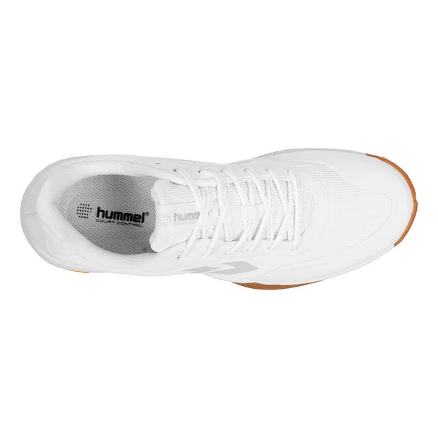 Hummel Court Control Padelschuh Herren - Weiß, Orange 5 Hummel Court Control Padelschuh Herren - Weiß, Orange – Bild 3