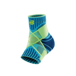 Bauerfeind Sports Ankle Support Fußgelenkbandage Links - Türkis, Limette