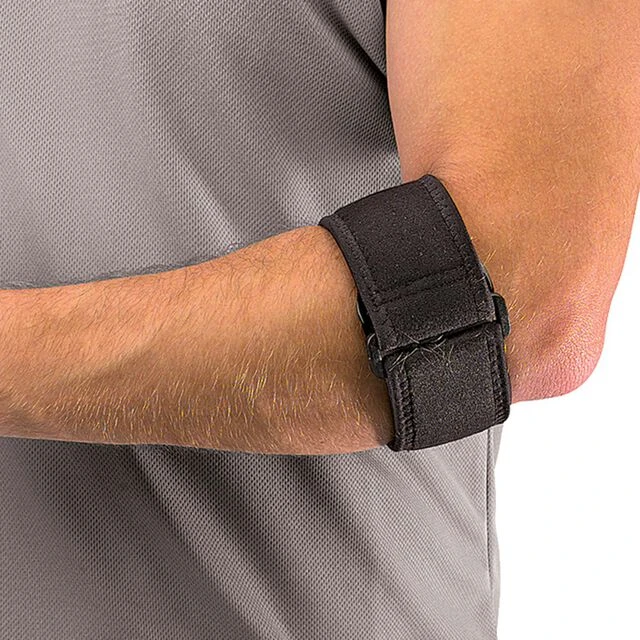 Ellenbogengurt Mit Gel Pad Universalgröße Ellenbogenbandage - Schwarz 4 Ellenbogengurt Mit Gel Pad Universalgröße Ellenbogenbandage - Schwarz – Bild 2