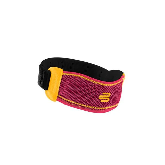 Bauerfeind Sports Knee Strap Patellabandage - Berry, Orange 3 Bauerfeind Sports Knee Strap Patellabandage - Berry, Orange