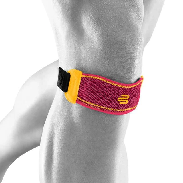 Bauerfeind Sports Knee Strap Patellabandage - Berry, Orange 4 Bauerfeind Sports Knee Strap Patellabandage - Berry, Orange – Bild 2