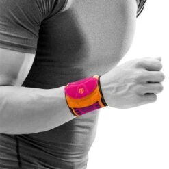 Bauerfeind Sports Wrist Strap Handgelenkbandage - Pink, Orange -Wilson Verkaufsgeschäft 00018000 10