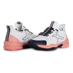 Munich Oxygen Padelschuh Damen - Weiß, Apricot -Wilson Verkaufsgeschäft 00021000 10