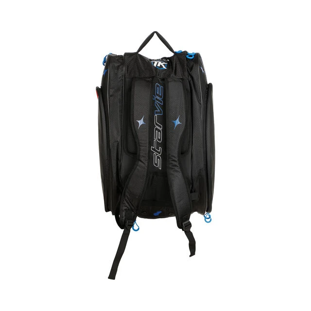 Titania Line Padelschlägertasche - Schwarz, Blau 4 Titania Line Padelschlägertasche - Schwarz, Blau – Bild 2