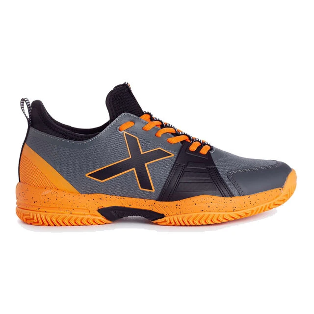 Munich Oxygen Padelschuh Herren - Grau, Orange 3 Munich Oxygen Padelschuh Herren - Grau, Orange
