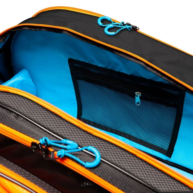 Dronos Tour Padelschlägertasche - Orange, Schwarz 5 Dronos Tour Padelschlägertasche - Orange, Schwarz – Bild 3