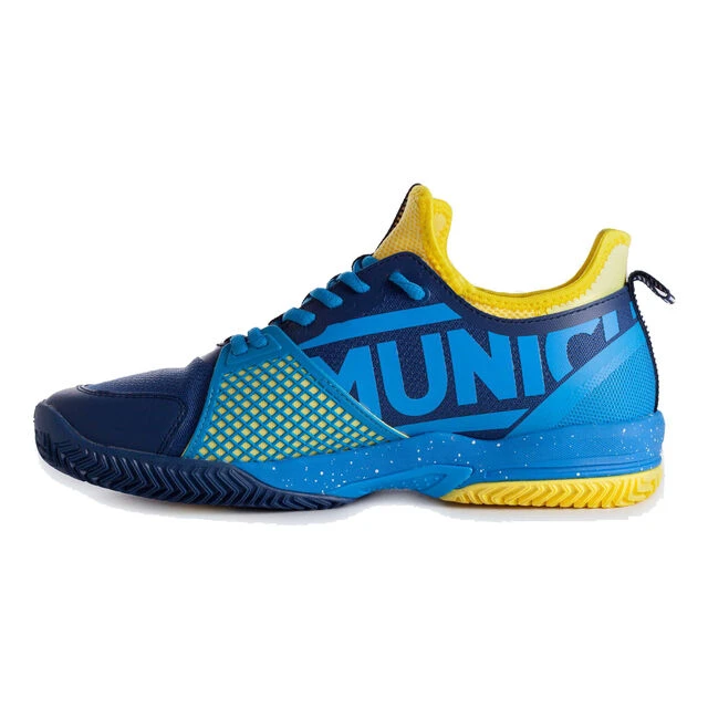 Munich Oxygen Padelschuh Herren - Blau, Gelb 4 Munich Oxygen Padelschuh Herren - Blau, Gelb – Bild 2