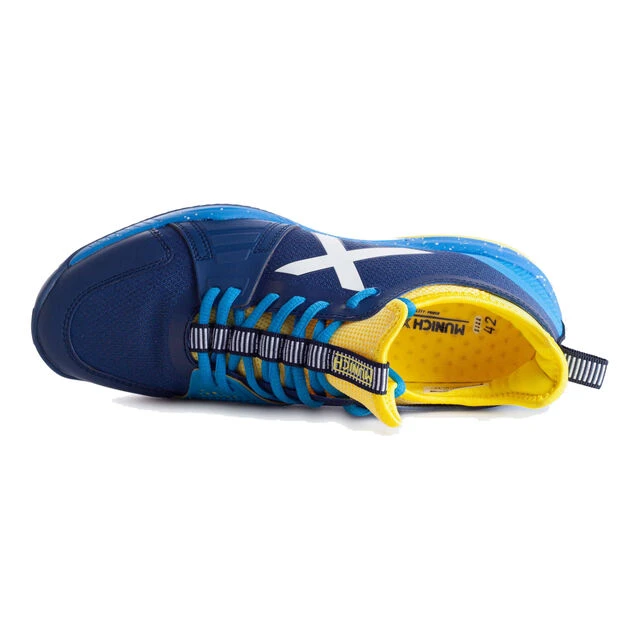 Munich Oxygen Padelschuh Herren - Blau, Gelb 5 Munich Oxygen Padelschuh Herren - Blau, Gelb – Bild 3