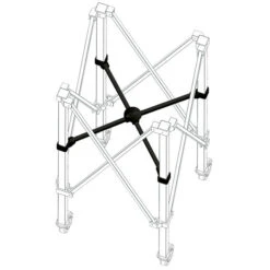 GAMMA EZ Travel Cart 150 Ballwagen Mit Rollen - Schwarz -Wilson Verkaufsgeschäft 0003800000 0 4 1