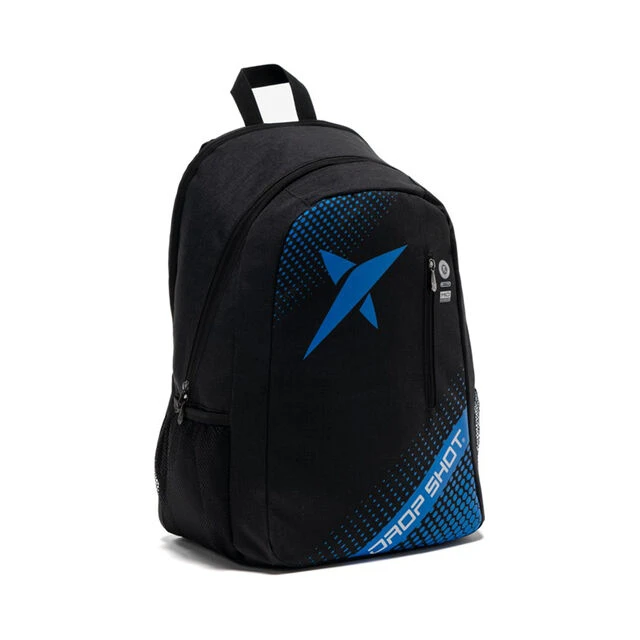 DROP SHOT Essential Rucksack - Schwarz, Blau 5 DROP SHOT Essential Rucksack - Schwarz, Blau – Bild 3