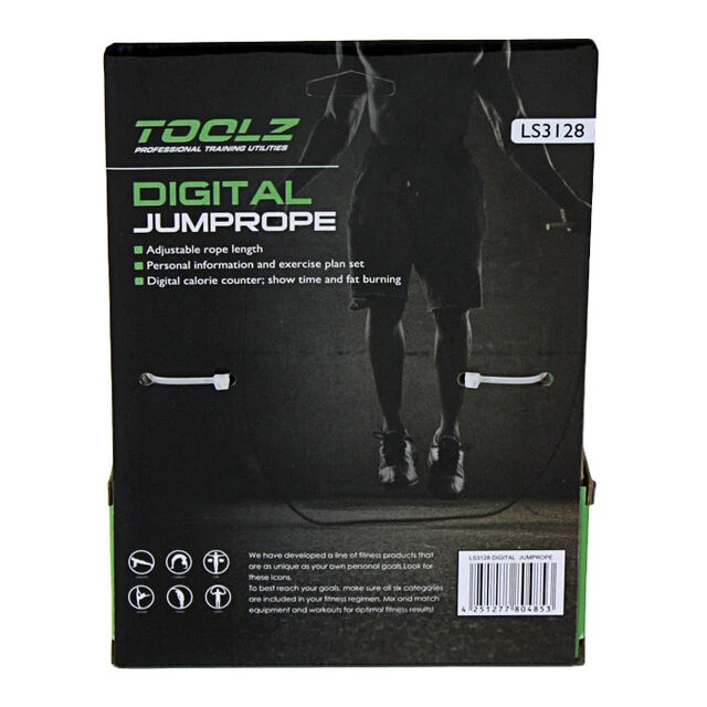 Digital Springseil - Grün, Schwarz 4 Digital Springseil - Grün, Schwarz – Bild 2