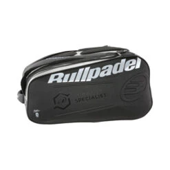 BULLPADEL Hack Padelschlägertasche - Schwarz, Silber -Wilson Verkaufsgeschäft 0005500000 0 3