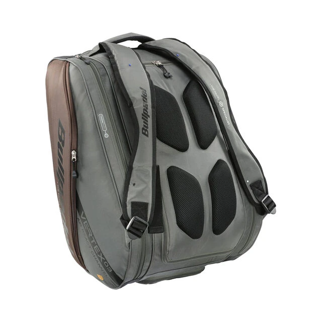 BULLPADEL VERTEX Padelschlägertasche - Grau, Braun 4 BULLPADEL VERTEX Padelschlägertasche - Grau, Braun – Bild 2