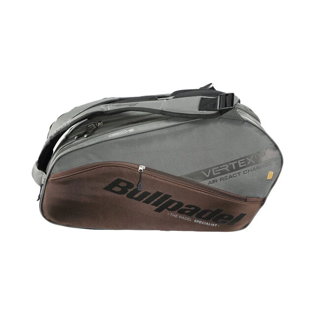 BULLPADEL VERTEX Padelschlägertasche - Grau, Braun 7 BULLPADEL VERTEX Padelschlägertasche - Grau, Braun – Bild 5