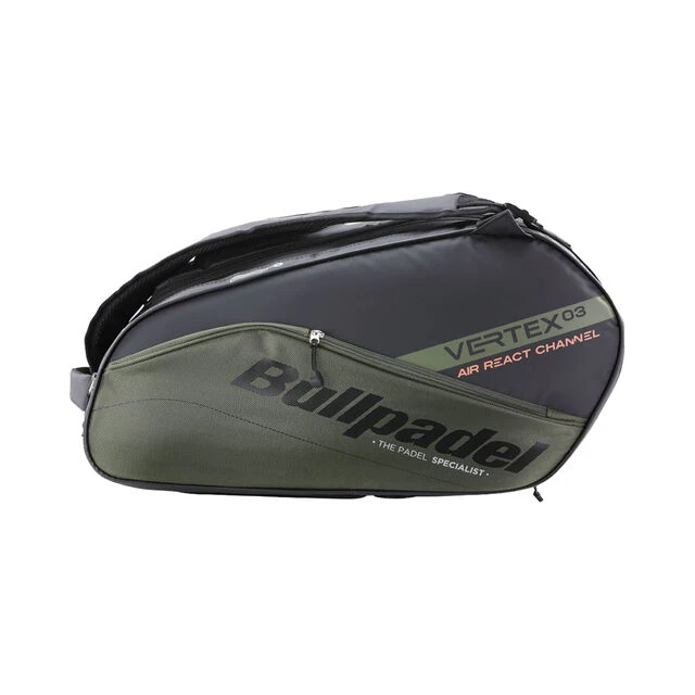 BULLPADEL VERTEX Padelschlägertasche - Schwarz, Grün 7 BULLPADEL VERTEX Padelschlägertasche - Schwarz, Grün – Bild 5
