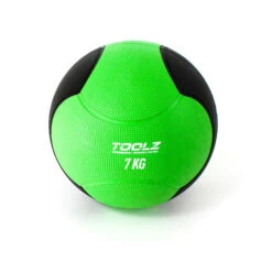 7kg Medizinball - Grün, Schwarz