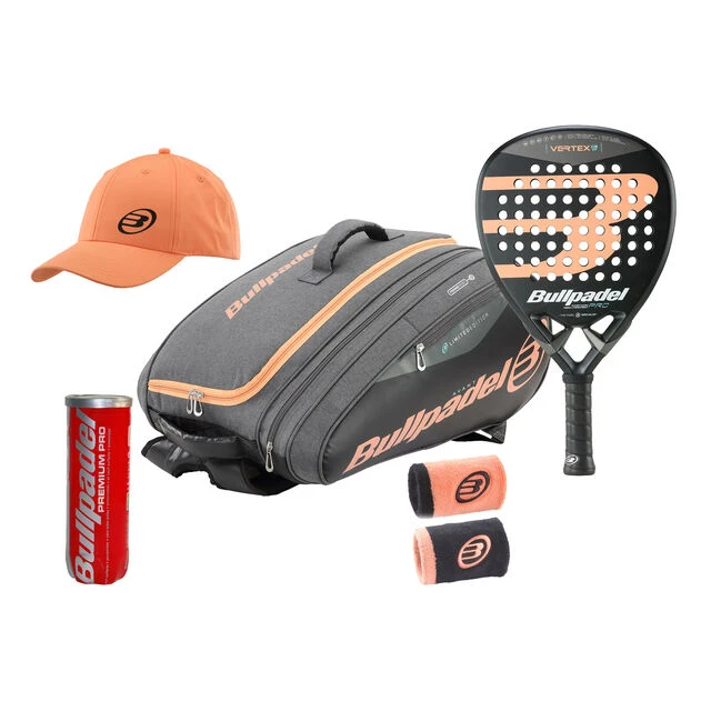 BULLPADEL Vertex Pack (Limited Edition, Plus Tasche, Plus Balldose) 3 BULLPADEL Vertex Pack (Limited Edition, Plus Tasche, Plus Balldose)
