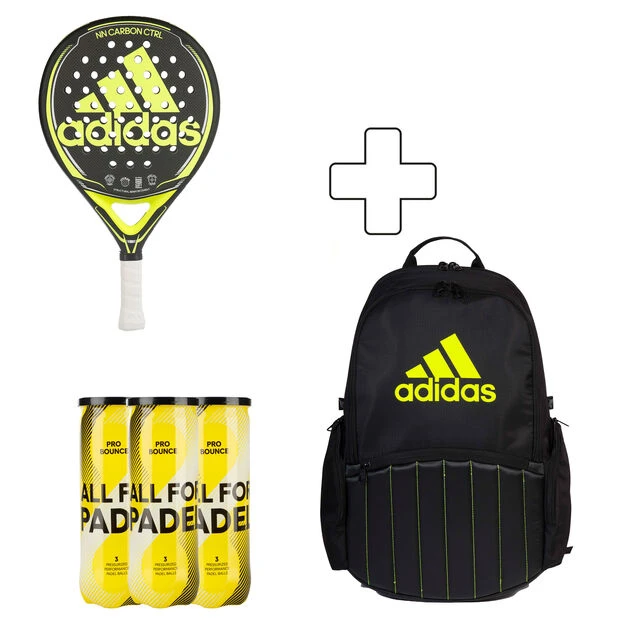 ADIDAS NN Carbon Ctrl (plus Schlägertasche, Plus 3x Balldose) 3 ADIDAS NN Carbon Ctrl (plus Schlägertasche, Plus 3x Balldose)