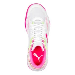 Puma Solarcourt RCT Padelschuh Damen - Weiß, Pink -Wilson Verkaufsgeschäft 00464000 0 4