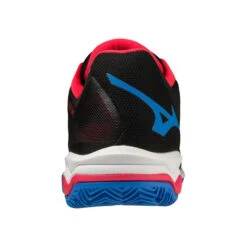 Mizuno Wave Exceed LGT Padelschuh Herren - Schwarz, Blau -Wilson Verkaufsgeschäft 00716000 0 2