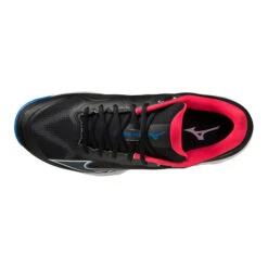 Mizuno Wave Exceed LGT Padelschuh Herren - Schwarz, Blau -Wilson Verkaufsgeschäft 00716000 0 4