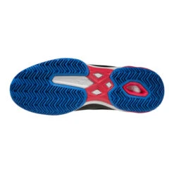 Mizuno Wave Exceed LGT Padelschuh Herren - Schwarz, Blau -Wilson Verkaufsgeschäft 00716000 0 5