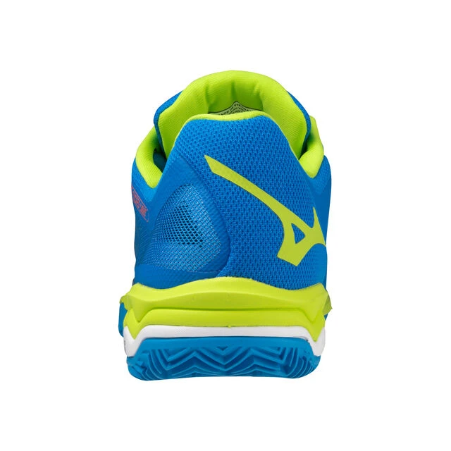 Mizuno Wave Exceed Light Padelschuh Herren - Blau, Neongrün 7 Mizuno Wave Exceed Light Padelschuh Herren - Blau, Neongrün – Bild 5