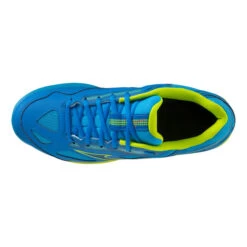 Mizuno Break Shot 4 Padelschuh Herren - Blau, Neongrün -Wilson Verkaufsgeschäft 00761000 0 4