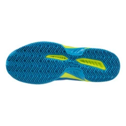 Mizuno Break Shot 4 Padelschuh Herren - Blau, Neongrün -Wilson Verkaufsgeschäft 00761000 0 5