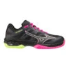 Mizuno Wave Exceed Light Padelschuh Damen - Schwarz, Pink