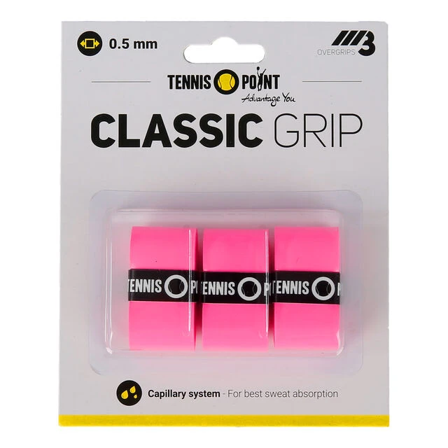 Classic Grip 3er Pack - Pink 3 Classic Grip 3er Pack - Pink