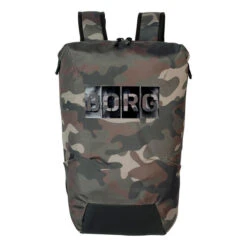 BJØRN BORG Technical Rucksack - Grün, Braun