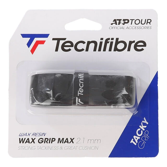 TECNIFIBRE Wax Max Grip 1er Pack - Schwarz 3 TECNIFIBRE Wax Max Grip 1er Pack - Schwarz