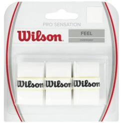 Wilson Pro Overgrip Sensation 3er Pack - Weiß