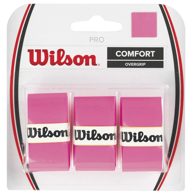Wilson Pro Overgrip 3er Pack - Pink 3 Wilson Pro Overgrip 3er Pack - Pink
