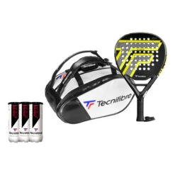 TECNIFIBRE Wall Breaker 375 (plus Schlägertasche, Plus 3x Balldose)