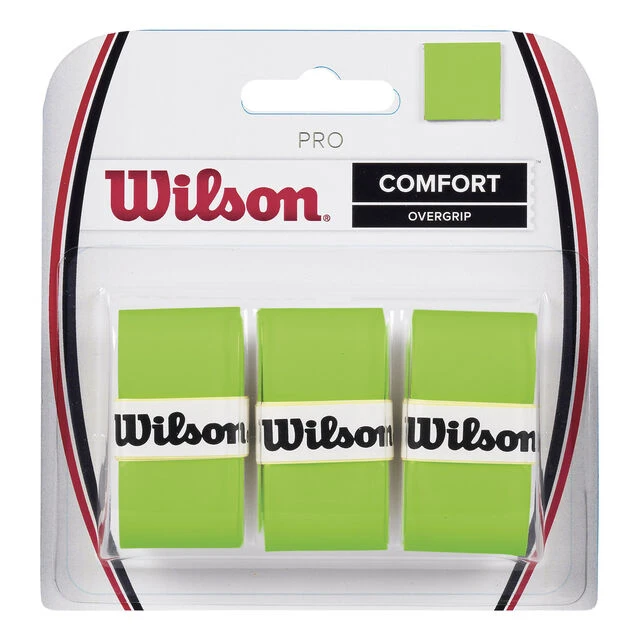 Wilson Blade Pro Overgrip 3er Pack - Grün 3 Wilson Blade Pro Overgrip 3er Pack - Grün