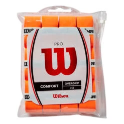 Wilson Burn Pro Overgrip 12er Pack - Orange
