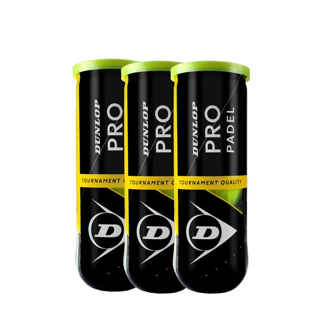 Dunlop Pro Padel 3x 3er Dose 3 Dunlop Pro Padel 3x 3er Dose
