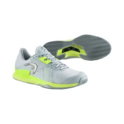 Head Sprint Pro 3.5 Sandplatzschuh Herren - Grau, Gelb -Wilson Verkaufsgeschäft 01829000 0 8