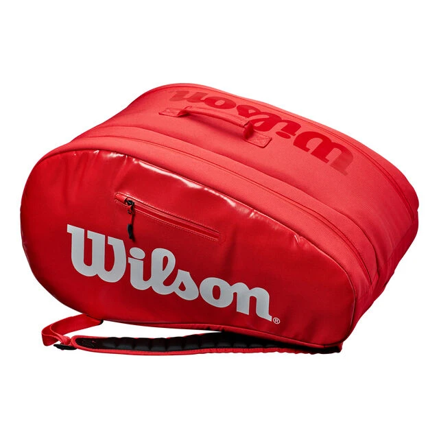 Wilson Padel Super Tour Bag Padelschlägertasche - Rot 5 Wilson Padel Super Tour Bag Padelschlägertasche - Rot – Bild 3