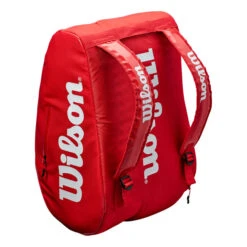 Wilson Padel Super Tour Bag Padelschlägertasche - Rot 6 Wilson Padel Super Tour Bag Padelschlägertasche - Rot -Wilson Verkaufsgeschäft 0225500000 0 2