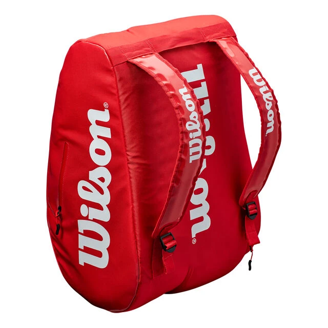 Wilson Padel Super Tour Bag Padelschlägertasche - Rot 4 Wilson Padel Super Tour Bag Padelschlägertasche - Rot – Bild 2