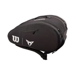 Wilson Cupra Padelschlägertasche - Schwarz, Silber