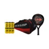 Dunlop Rocket Tour (plus Schlägertasche, Plus 3x Balldose)