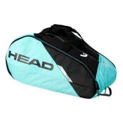 Head Tour Team Padel Monstercombi Padelschlägertasche - Schwarz, Türkis -Wilson Verkaufsgeschäft 0238300000 0 1