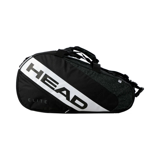 Head Elite Padel Supercombi Padelschlägertasche - Schwarz, Weiß 3 Head Elite Padel Supercombi Padelschlägertasche - Schwarz, Weiß