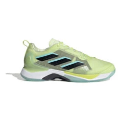ADIDAS Avacourt Allcourtschuh Damen - Neongrün, Schwarz
