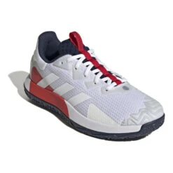 ADIDAS Sole Match Control OC Padelschuh Herren - Weiß, Dunkelrot 12 ADIDAS Sole Match Control OC Padelschuh Herren - Weiß, Dunkelrot -Wilson Verkaufsgeschäft 05482000 000