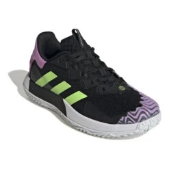 ADIDAS SoleMatch Control Allcourtschuh Herren - Schwarz, Neongrün 13 ADIDAS SoleMatch Control Allcourtschuh Herren - Schwarz, Neongrün -Wilson Verkaufsgeschäft 05537000 000